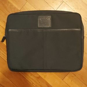 Coach laptop sleeve